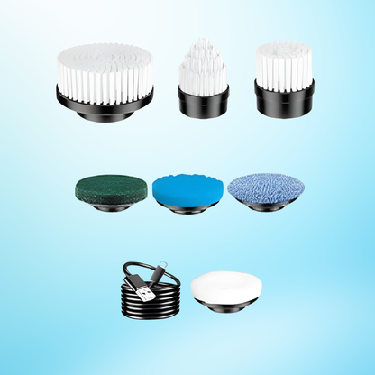 Cepillo Eléctrico de Limpieza 7 en 1