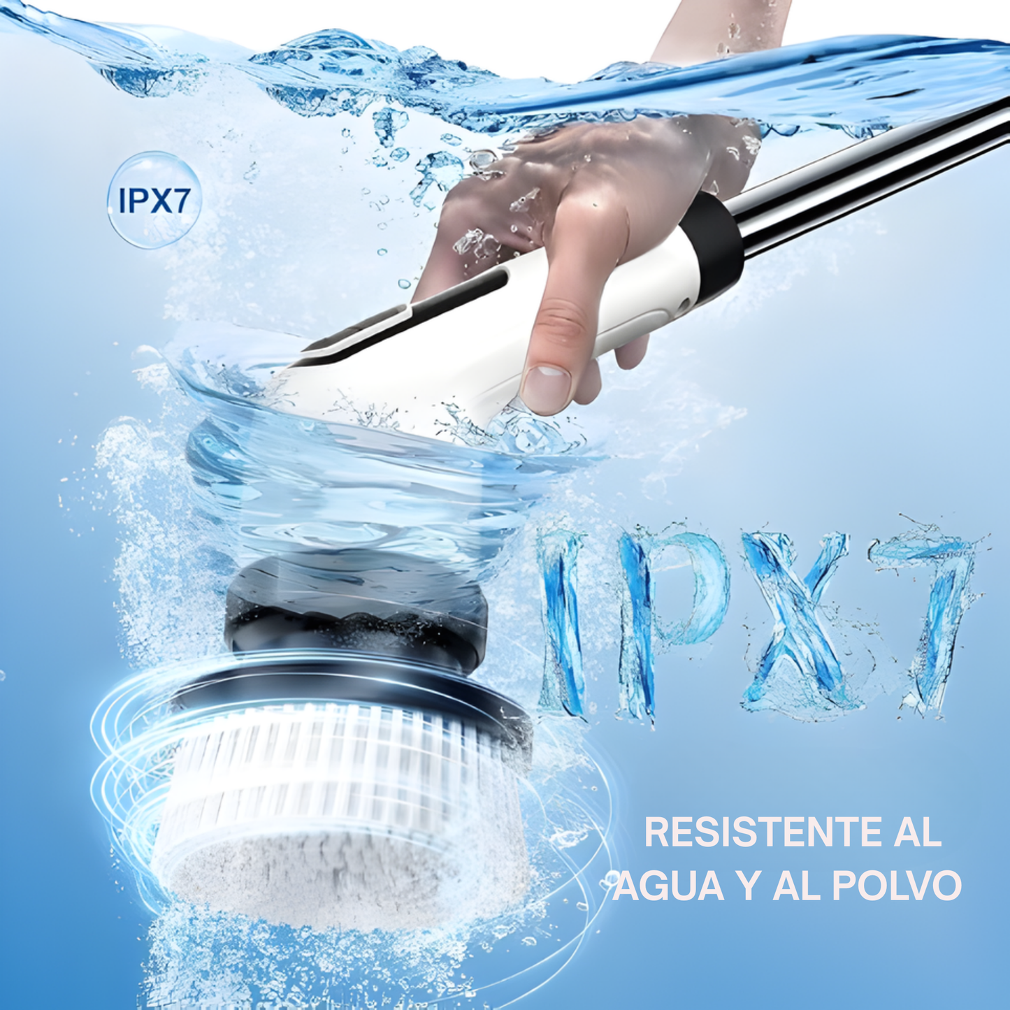 Cepillo Eléctrico de Limpieza 7 en 1