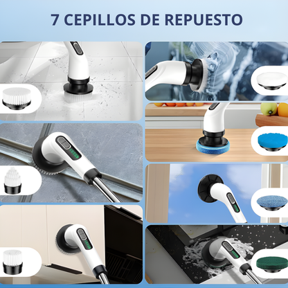 Cepillo Eléctrico de Limpieza 7 en 1